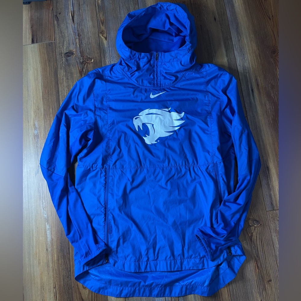 Nike UK Kentucky Small S Blue 1/4 Zip Windbreaker